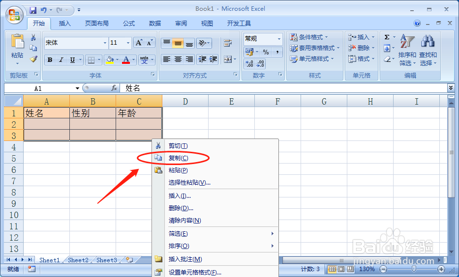 excel复制表格保留原格式的方法