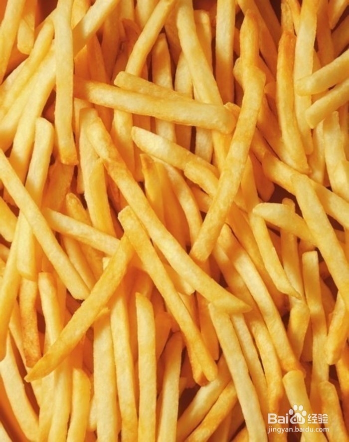 自制美味炸薯条