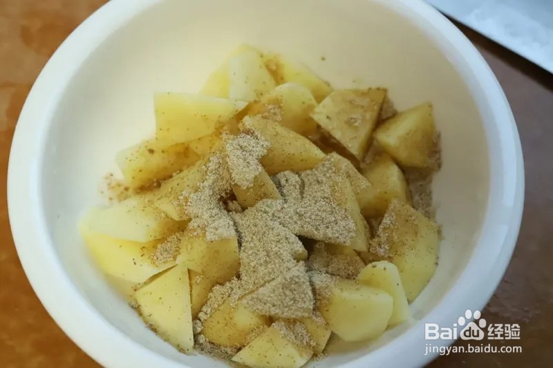 【食谱】空气炸土豆，1包料轻松搞定