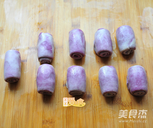 层层叠叠酥得掉渣的紫薯酥