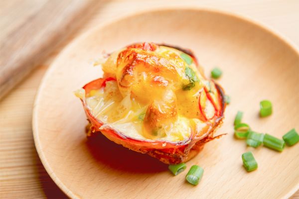 快手芝士鸡蛋杯