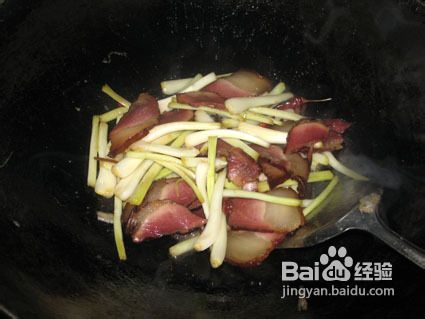 荞头炒湘腊肉