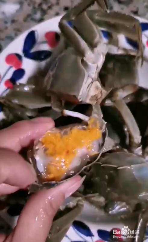 清炒河蟹家常做法