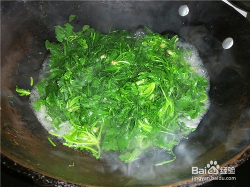 凉拌荠菜百页丝的做法