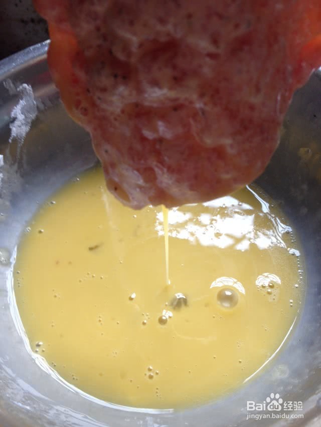 煎炸黑椒猪扒的做法