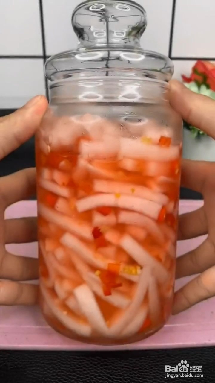 爽脆好吃的泡萝卜在家如何制作
