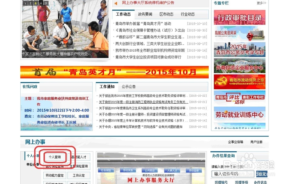 个人养老保险缴费信息查询流程