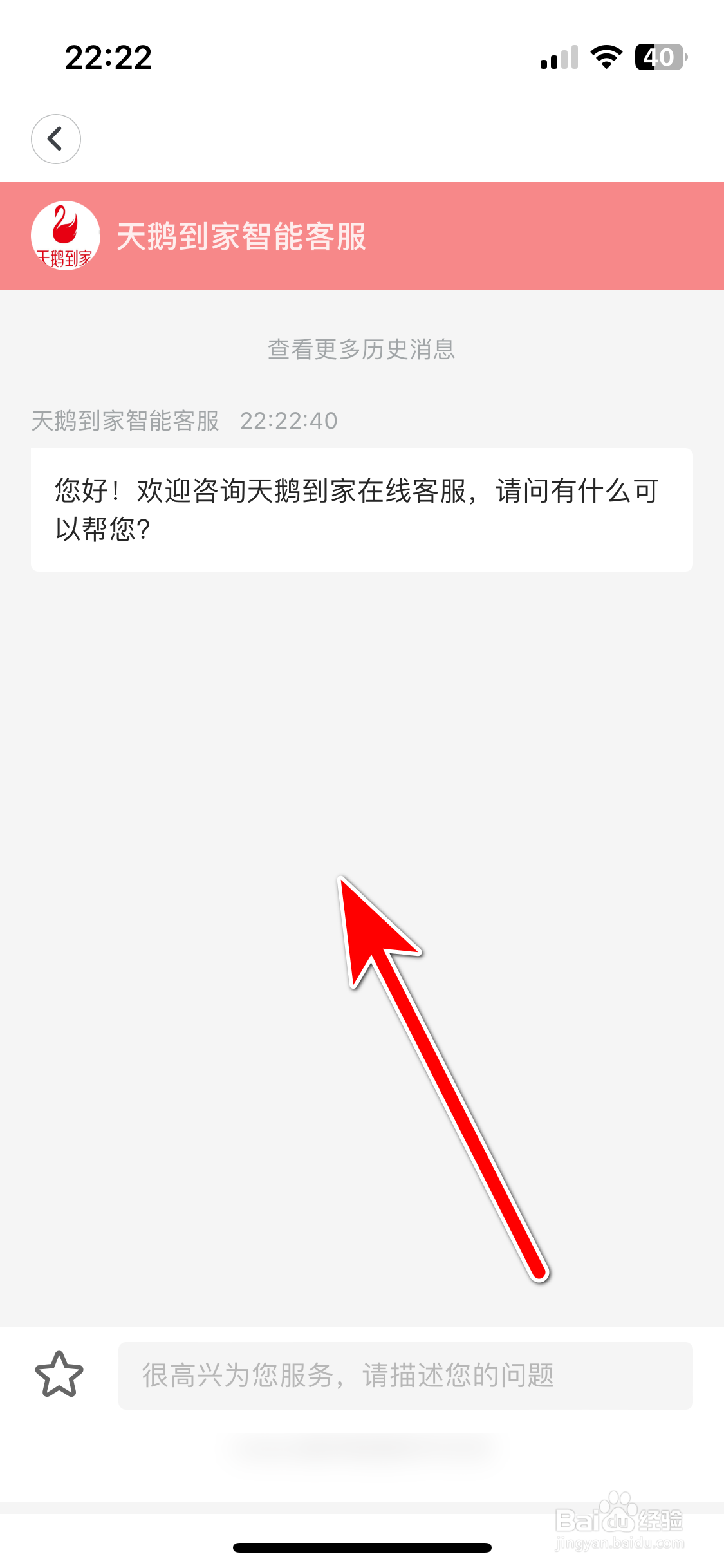 天鹅到家如何联系在线客服