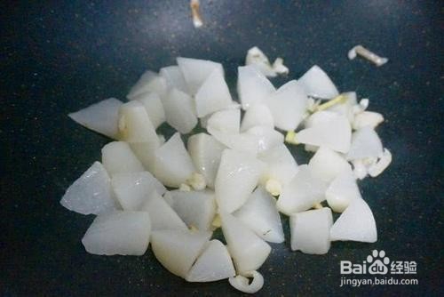 清淡白萝卜的炒法