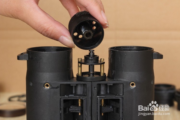 屋脊结构双筒望远镜拆解图望远镜结构图