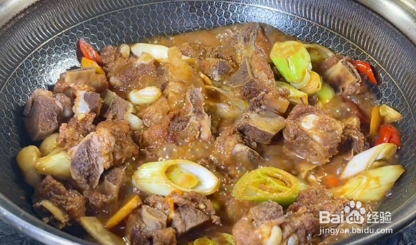 葱爆排骨的制作方法