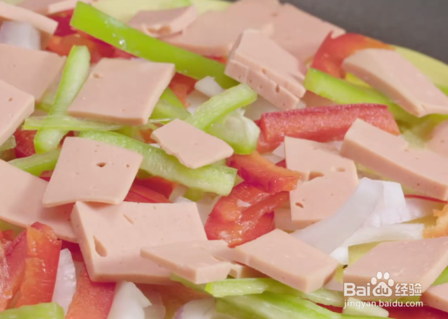 什锦鸡蛋披萨饼的做法