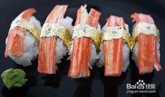 土豪们的奢华黄金美食