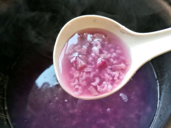 紫薯粥电压力锅版