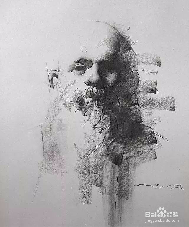 木炭条素描教程