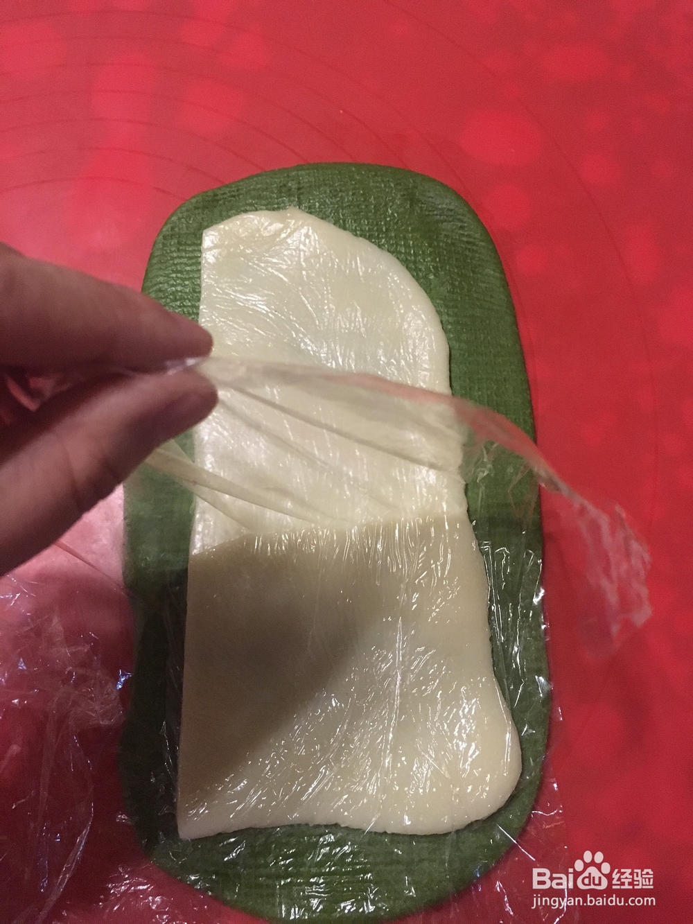 简单好吃抹茶麻薯红豆软欧包的做法