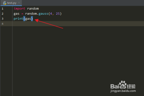 Python：怎么使用random模块gauss()方法
