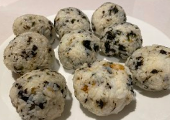 超好吃的紫菜饭团