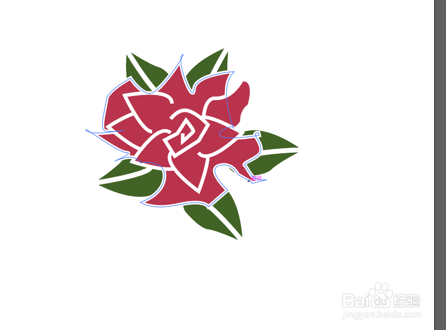 <b>如何用ai绘制一朵玫瑰花（超简单）</b>