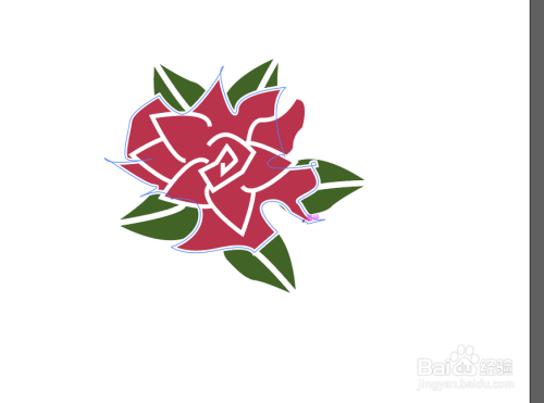 如何用ai绘制一朵玫瑰花（超简单）