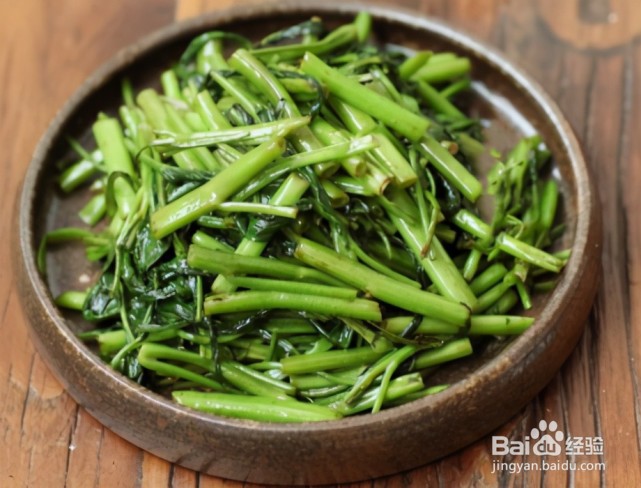 腐乳炒通菜的做法