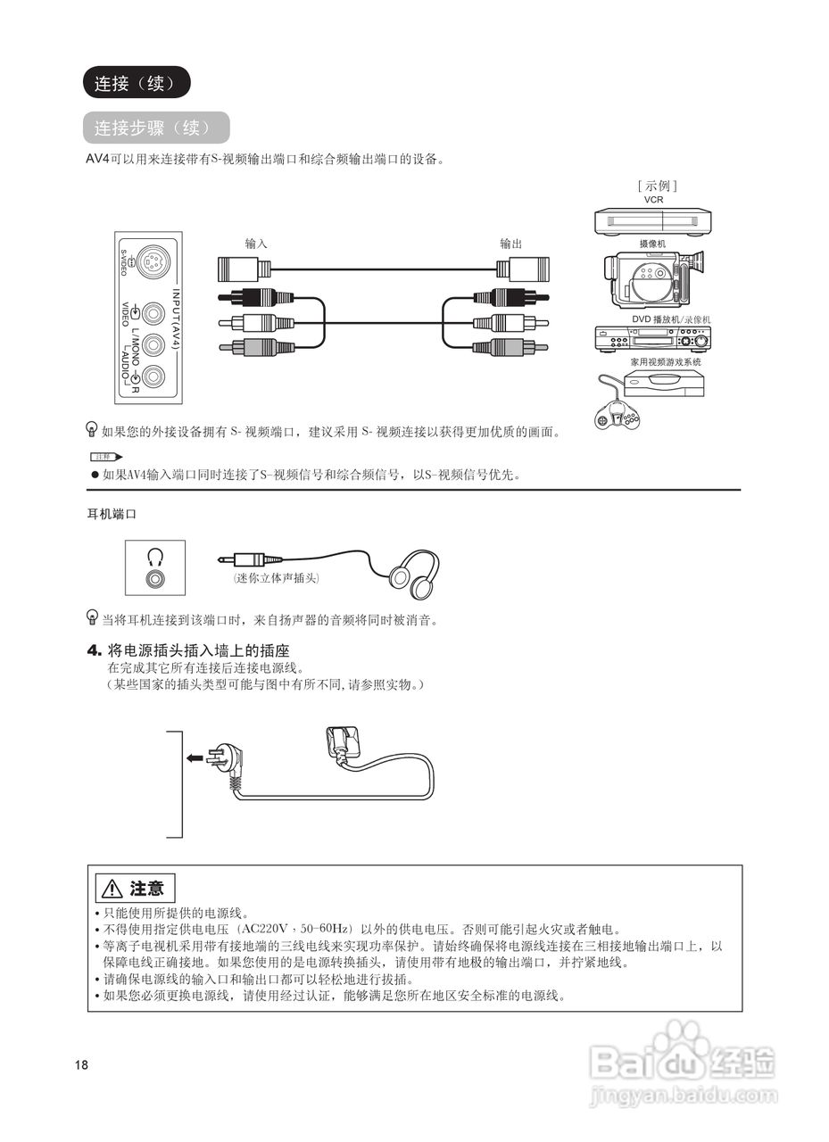 日立等离子彩色电视机P42E101CR型使用说明书:[2]