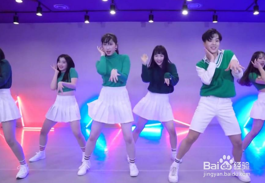 舞蹈教程视频镜面分解