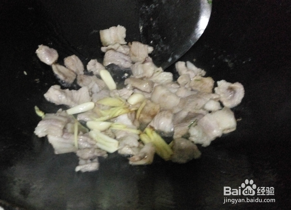 腐竹炒肉片怎么做