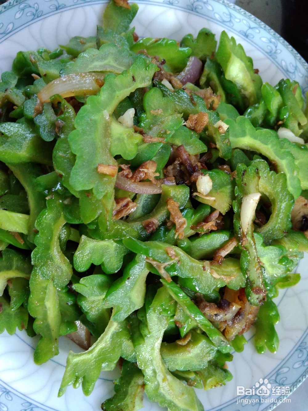 拆骨肉炒苦瓜技巧