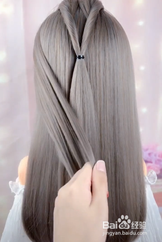美美的伴娘发型,前看后看都美美哒