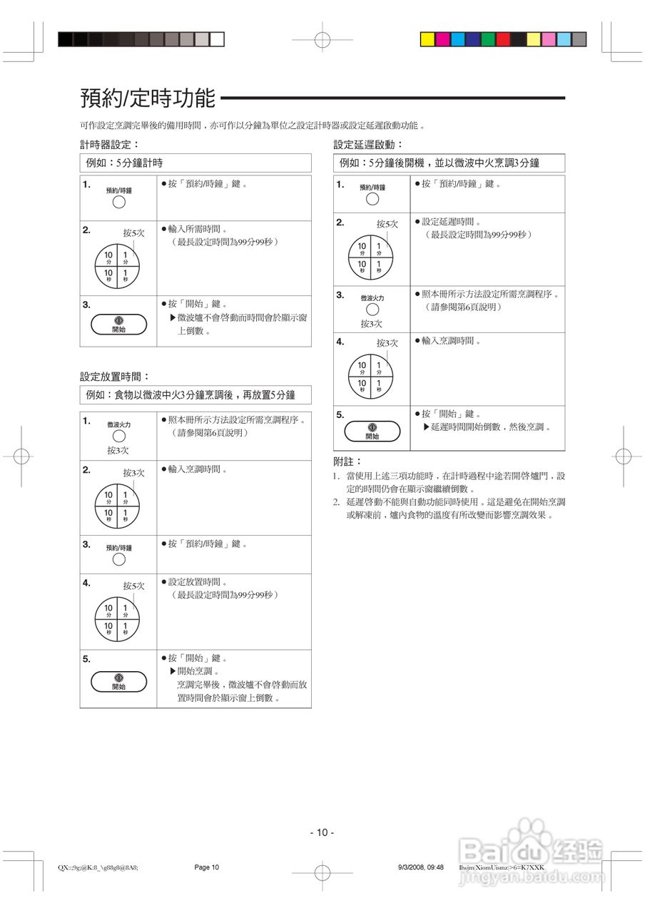 松下NN-ST557微波炉使用说明书
