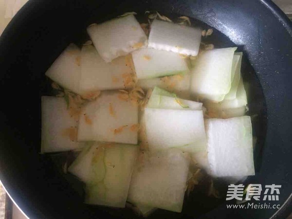 虾米烧冬瓜的做法