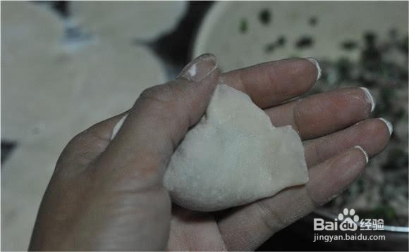 家庭自制猪肉韭菜莲藕饺子