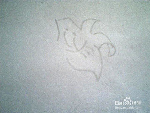 简笔画百合花怎样画