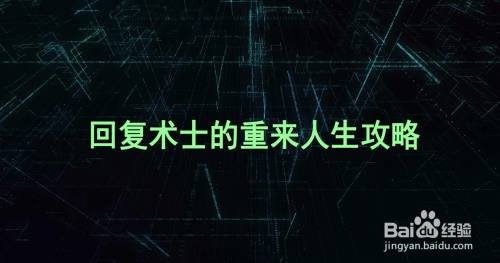 回复术士的重来人生攻略