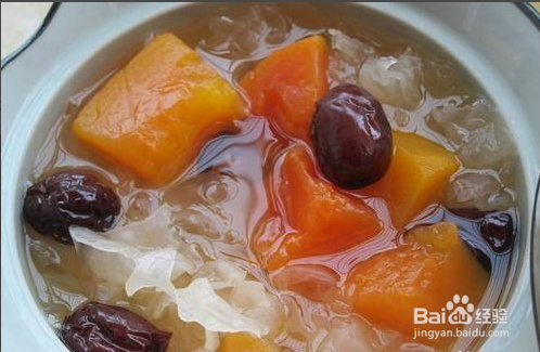 银耳木瓜汤的做法