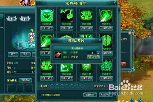 神魔仙界宠物进阶技能深度解析