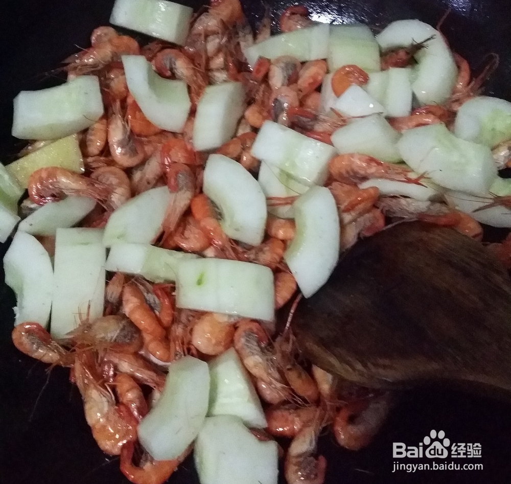 做出入味的黄瓜河虾