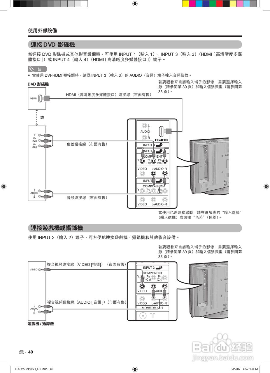 声宝LC-32PX5H型液晶电视机说明书:[4]
