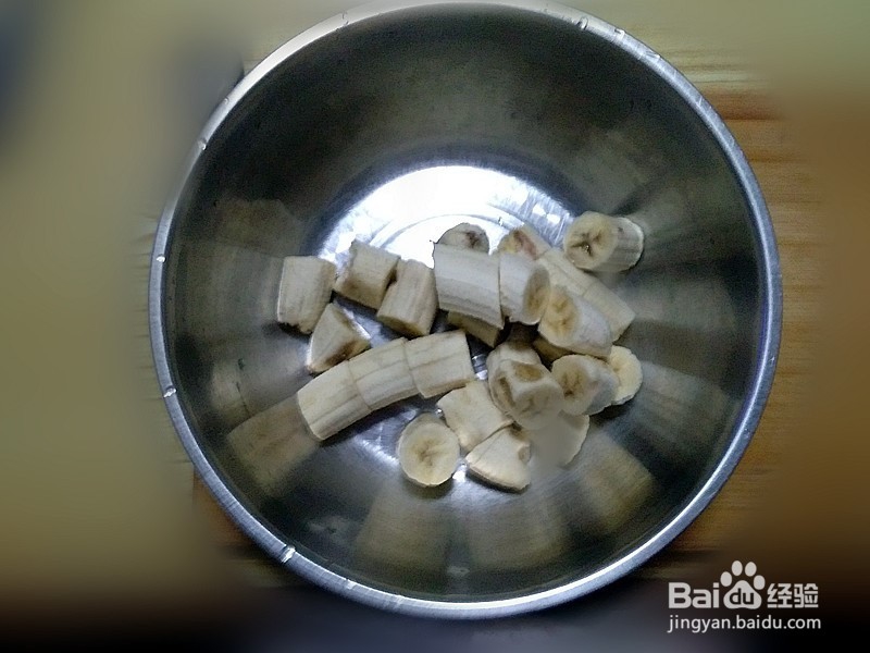 巧做香蕉小薄饼