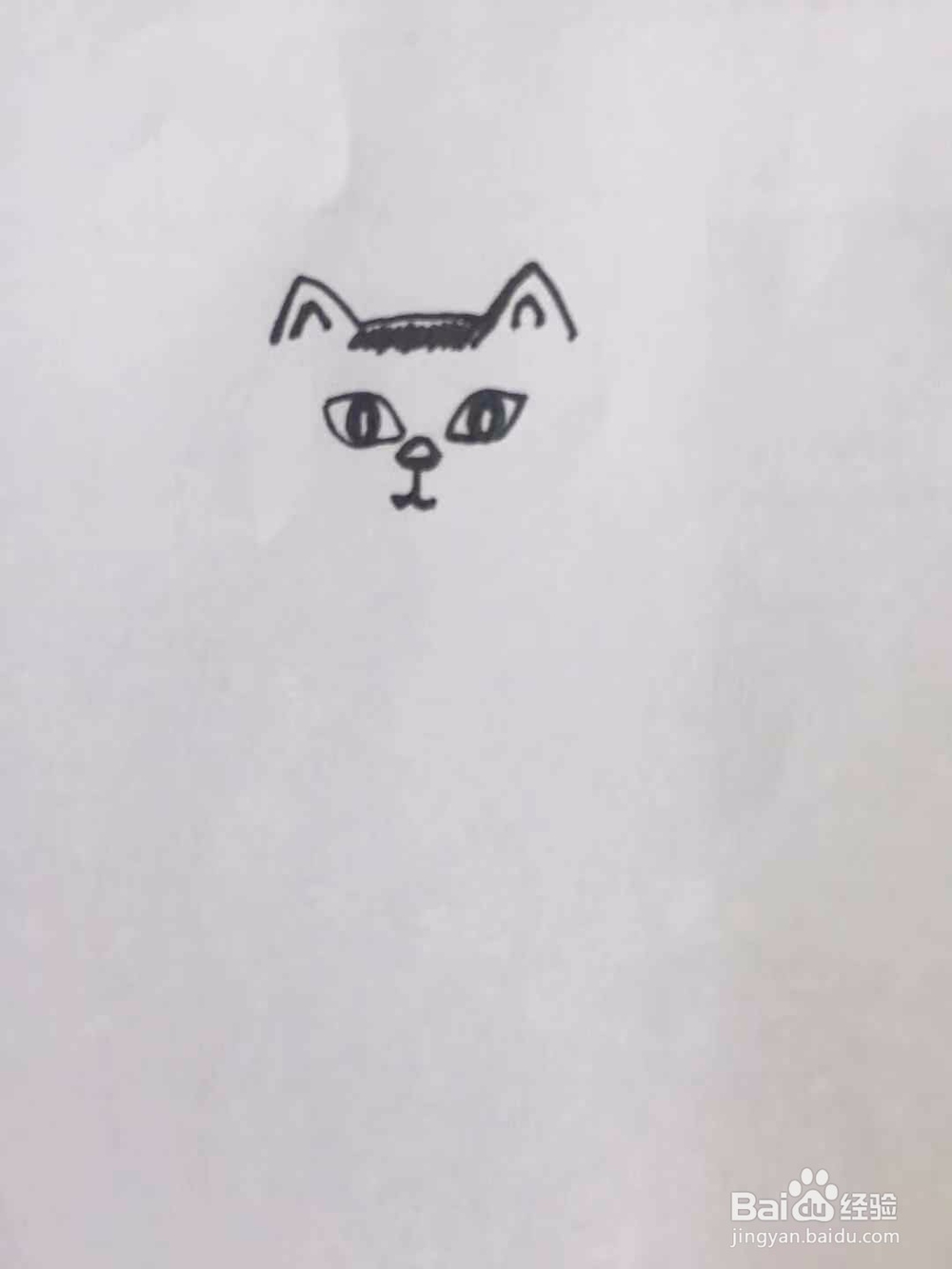 茉莉蜡笔手绘之喵星人的想法