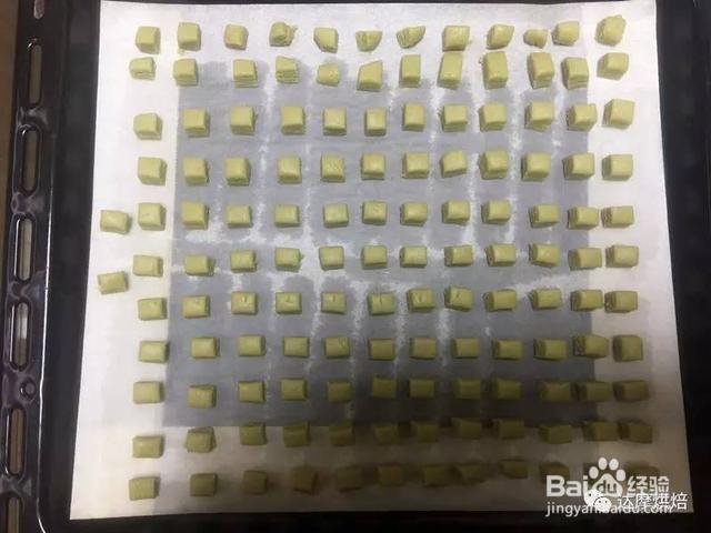 低脂又酥松的抹茶豆豆