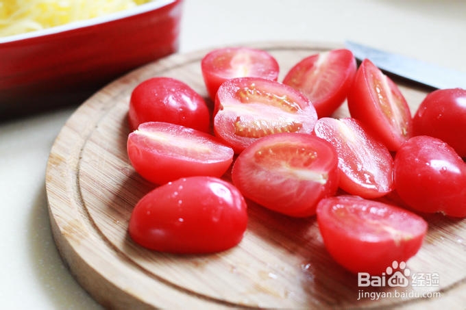 儿子最爱的鸡排番茄蛋焗饭