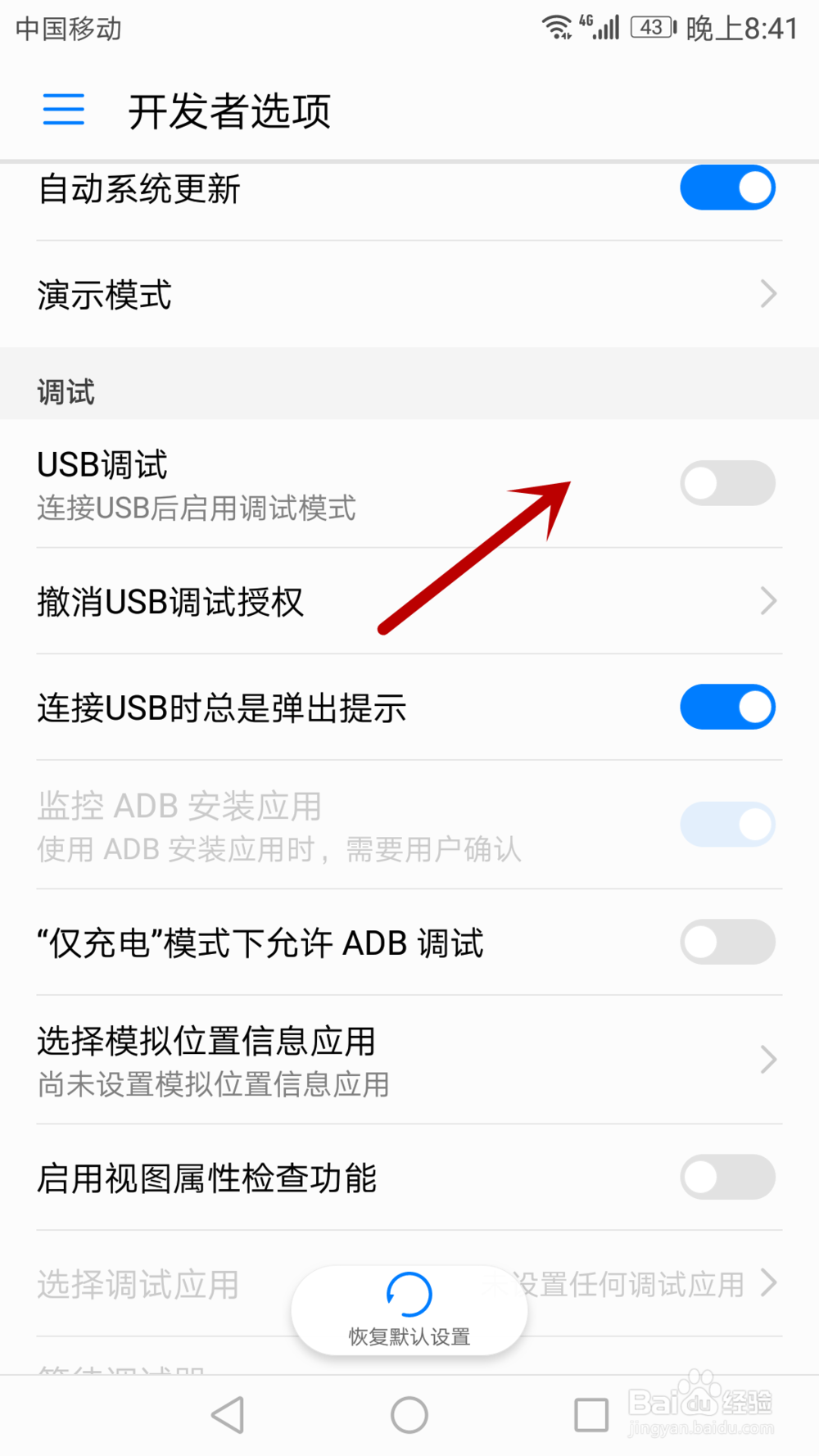 怎么打开手机开发者选项