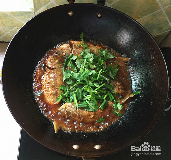 酱烧海立鱼的制作方法