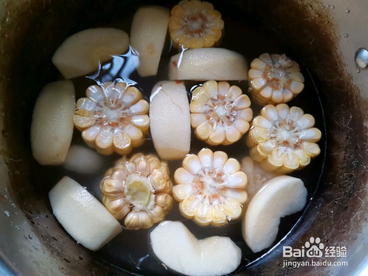 苹果玉米马蹄解腻汤