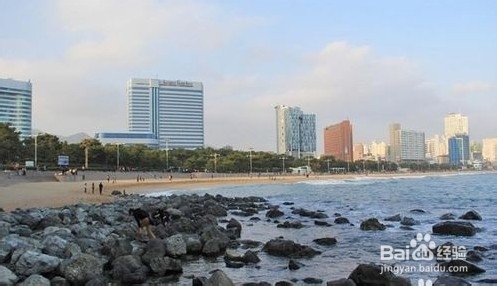 釜山海云台海水浴场景点介绍和游玩攻略