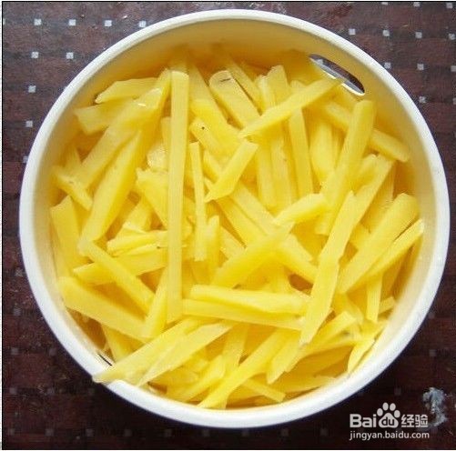 教你炸出美味的薯条