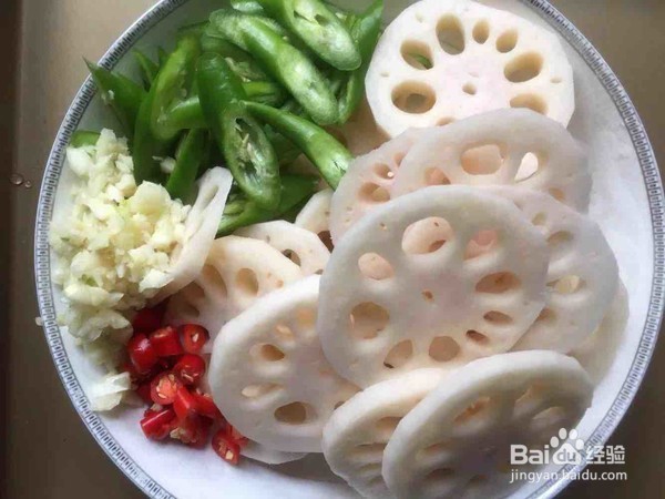 怎么做香辣藕片