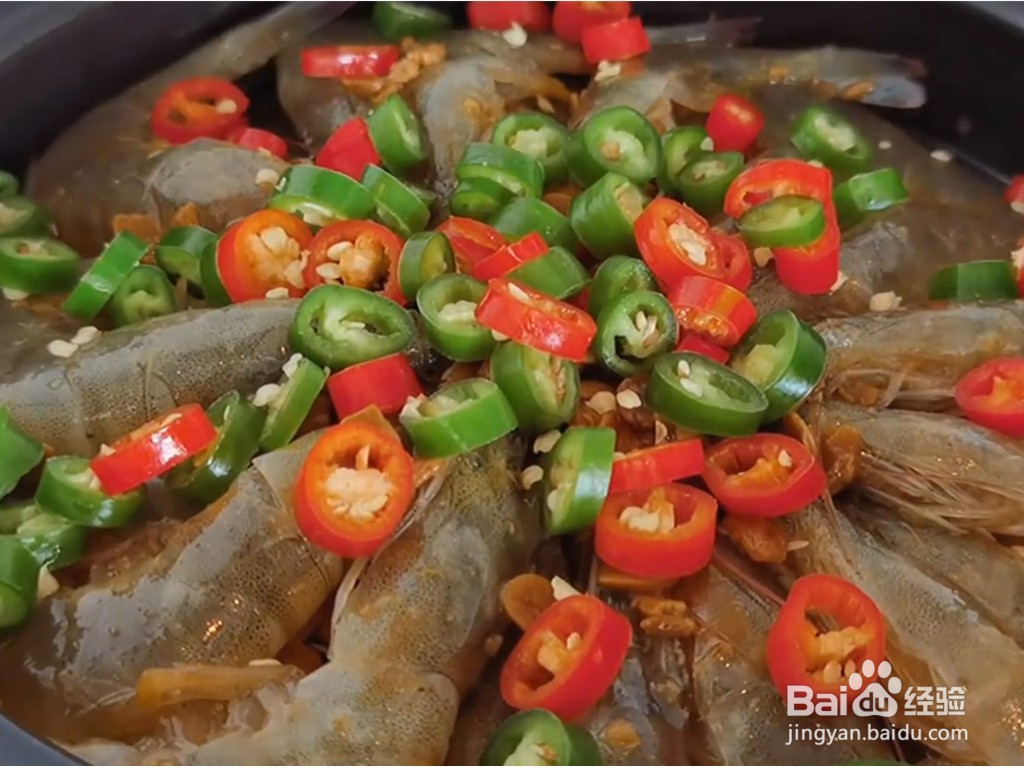 砂锅冬瓜焖大虾